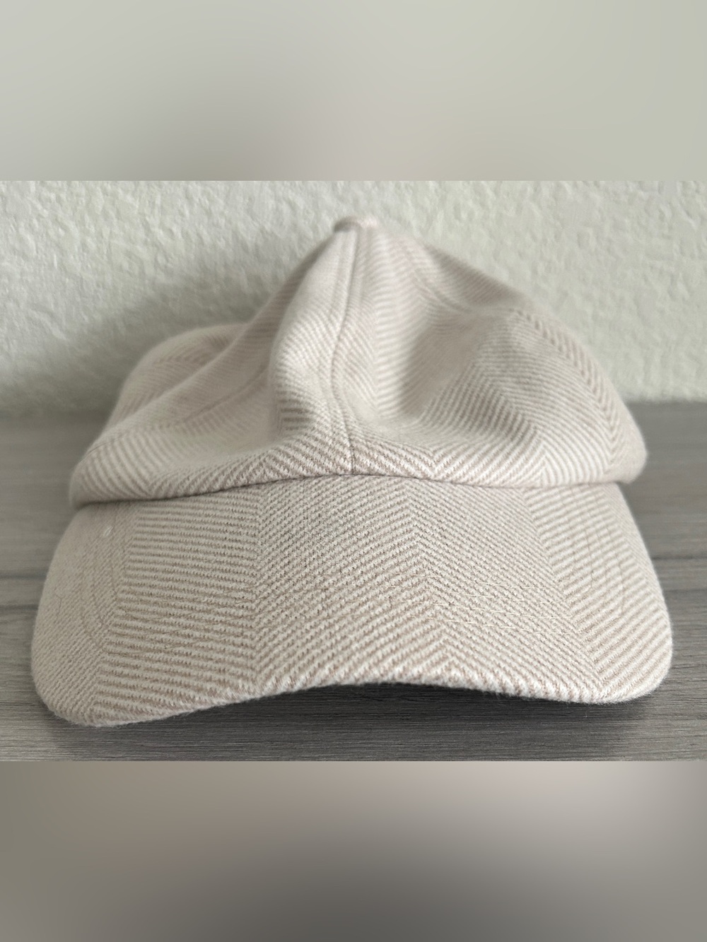 Anthropologie Herringbone Baseball Cap / Hat